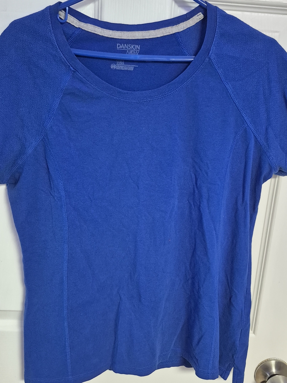 Danskin Women's Short Sleeve Tee in Royal Blue
